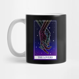 Modern Tarot card The Lovers Mug